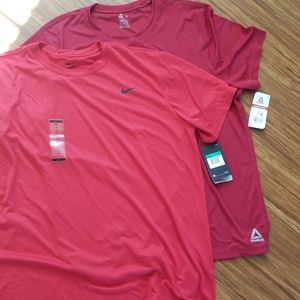 NWT 2 dry-fit athletic shirts